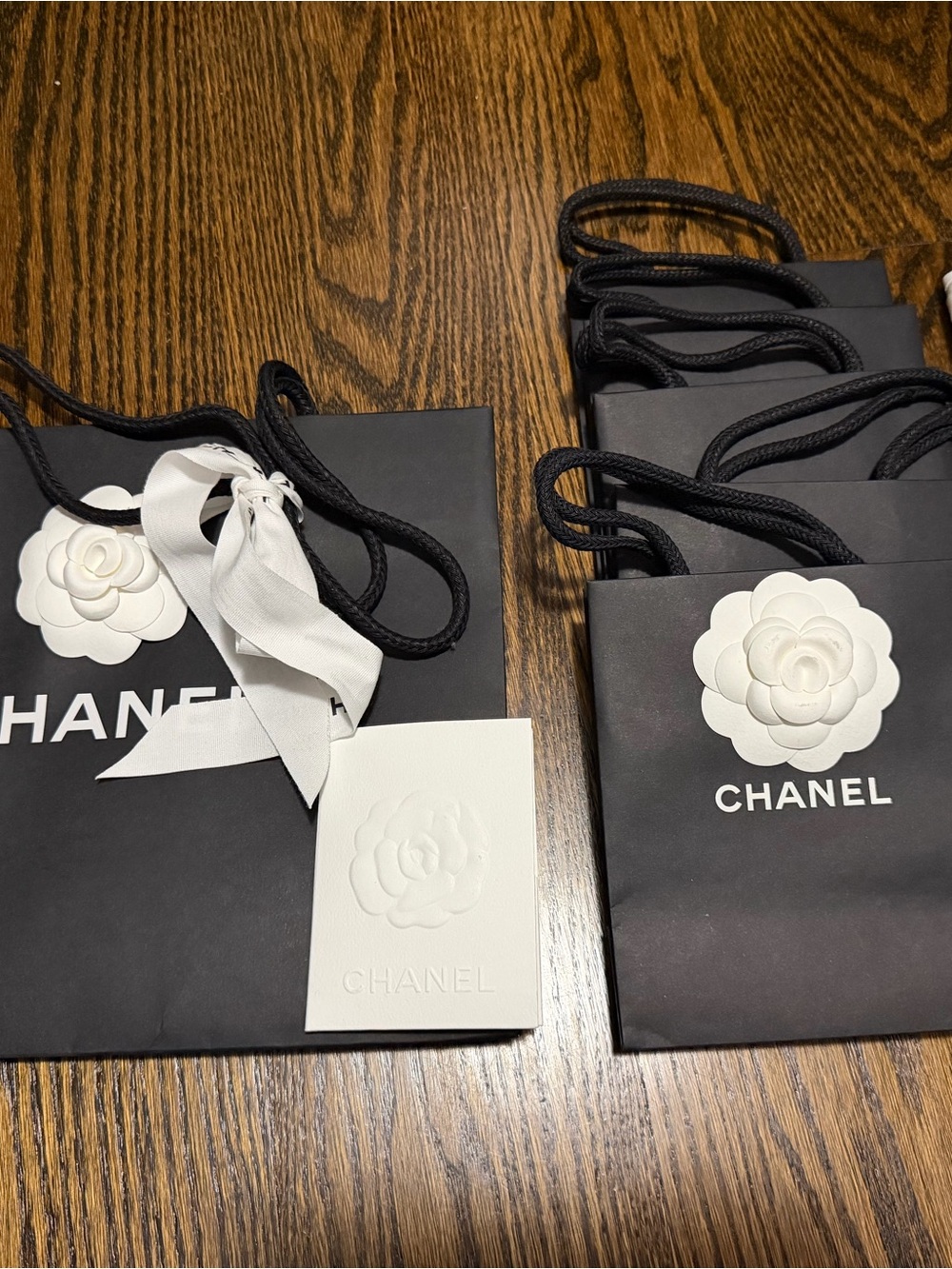 Chanel gift bags (set of 5)